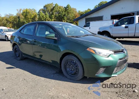 2016 Toyota Corolla L z USA, uszkodzony, nr VIN 2T1BURHE0GC626438